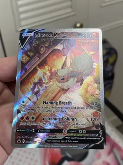 Flareon V SWSH179 SWSH: Sword & Shield Promo Cards Holo - Image 3