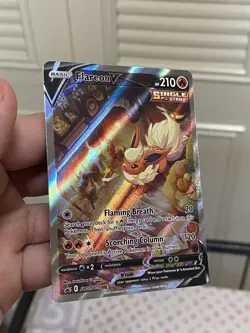 Flareon V SWSH179 SWSH: Sword & Shield Promo Cards Holo - Image 5