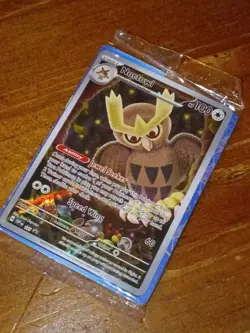 Noctowl 🦉 141 Pokemon TCG Scarlet & Violet Black Star Promo Holo Card - Image 2