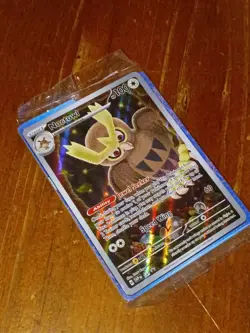 Noctowl 🦉 141 Pokemon TCG Scarlet & Violet Black Star Promo Holo Card - Image 3