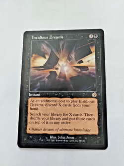 MTG Insidious Dreams Torment Regular Rare - Some Edge Wear - See Pics - Image 1