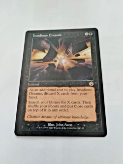 MTG Insidious Dreams Torment Regular Rare - Some Edge Wear - See Pics - Image 2