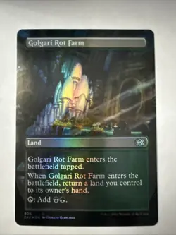 Golgari Rot Farm (Borderless) Double Masters 2022 Foil - Image 1