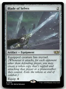 Blade of Selves #313 MTG Tarkir Dragonstorm TDC NM X1 - Image 1