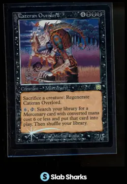 1999 MAGIC THE GATHERING MERCADIAN MASQUES #123 CATERAN OVERLORD - Image 1
