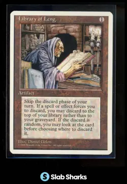 1994 MAGIC THE GATHERING REVISED EDITION LIBRARY OF LENG - Image 1