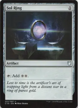 Sol Ring U Commander 2018 222 - LP MTG - Image 1