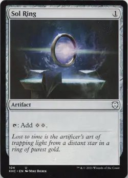 Sol Ring U Commander: Kaldheim 104 - LP MTG - Image 1