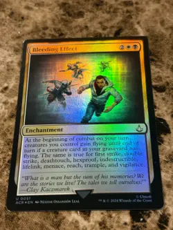 BLEEDING EFFECT Magic MTG Assassin's Creed Foil - Image 1