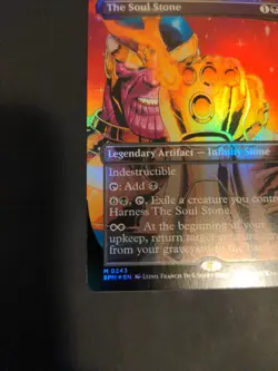 Magic the Gathering The Soul Stone 0243 Marvel's Spider-Man Borderless Foil NM!! - Image 5