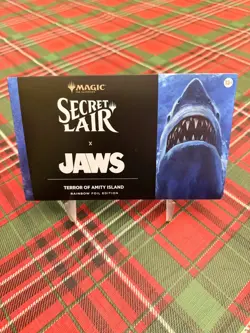 MTG Secret Lair x Jaws: Terror of Amity Island FOIL Edition IN HAND - Image 1