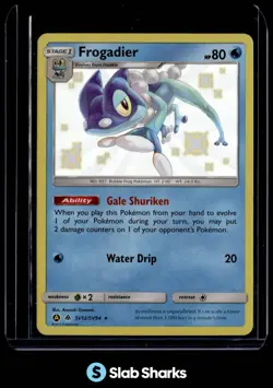 2019 POKEMON SM HIDDEN FATES #SV12/SV94 FROGADIER SHINY VAULT RARE - Image 1