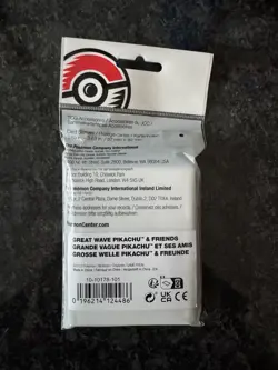 Pokemon Center TCG: Great Wave Pikachu & Friends Card Sleeves (65 Sleeves) - Image 2