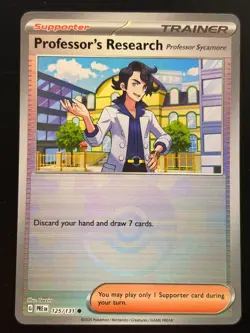 Professor Sycamore (Poke Ball Pattern) 125/131 - Pokemon - Prismatic Evolutions - Image 1