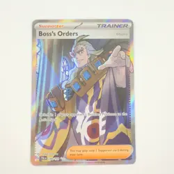 Boss’s Orders 248/193 Full Art Ultra Rare Trainer Ghetsis - Paldea Evolved NM - Image 1