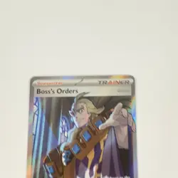 Boss’s Orders 248/193 Full Art Ultra Rare Trainer Ghetsis - Paldea Evolved NM - Image 2