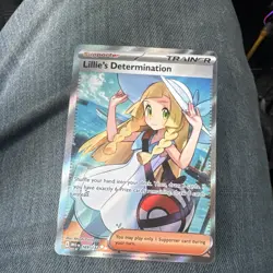 2025 Pokemon Mega Evolution Lillie's Determination Ultra Rare #169/132 - Image 1