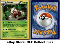 2014 Pokemon, XY Promos, #XY23 Shiftry, Holo Black Star Promo - Image 1