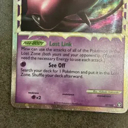 Mew Prime 97/102 LP/MP HGSS Triomphe Carte Pokemon TCG French rare holo 2011 - Image 3