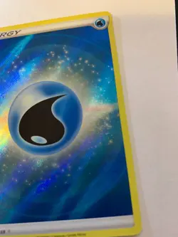 Pokemon TCG Water Energy (Texture Full Art) Crown Zenith 154/159 Holo Ultra Rare - Image 3