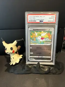 Pokemon Japanese Shaymin Foil Lugia Get Challenge Promo 326/S-P PSA 10 GEM MINT - Image 1