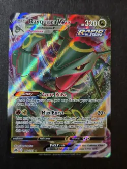 Rayquaza VMAX Full Art 102/159 Crown Zenith Pokemon 2023 - Image 1