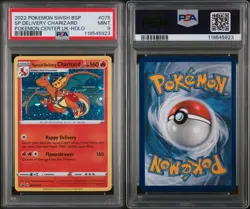 Pokemon TCG Special Delivery Charizard SWSH075 | Promo | PSA 9 - Image 3