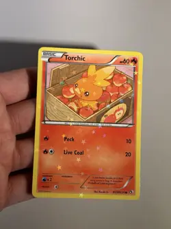 Pokemon TCG- Torchic RC5/RC25 - Legendary Treasures Radiant Collection - NM - Image 3