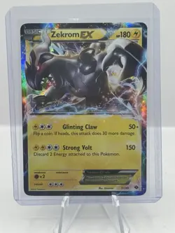 2012 Pokemon Next Destinies Holo 51/99 Zekrom ex - Image 1