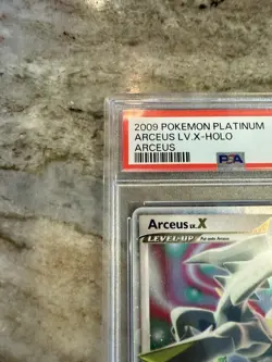 2009 Pokemon Platinum Arceus LV x Holo PSA 8 Near-Mint 95/99 - Image 5