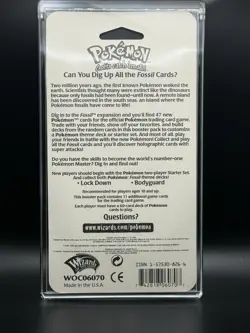 Pokemon Zapdos Fossil Booster Blister Pack SEALED 1999 CASE INCLUDED - Image 2