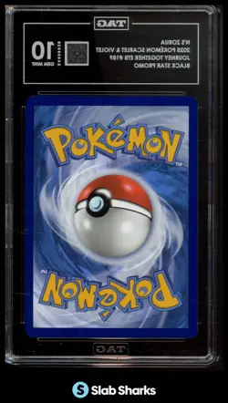 2025 POKEMON BLACK STAR PROMO SVP EN #189 N'S ZORUA JOURNEY TOGETHER ETB TAG 10 - Image 2