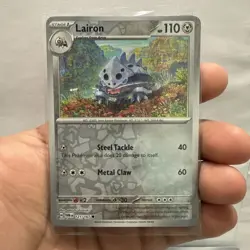 2024 Pokemon S&V Twilight Masquerade Reverse Holo Foil Lairon 121 /167 001 - Image 1