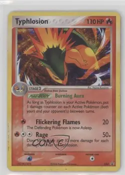 Typhlosion Holo Pokemon Nintendo Black Star Promo #034 2002 - Image 1