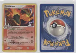 Typhlosion Holo Pokemon Nintendo Black Star Promo #034 2002 - Image 3