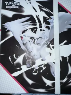 POKEMON OFFICIAL WHITE FLARE BINDER Collection *BINDER ONLY* - Image 1