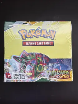 Pokemon Sword & Shield Evolving Skies Booster Box SEALED (Acrylic Case Included) - Image 2