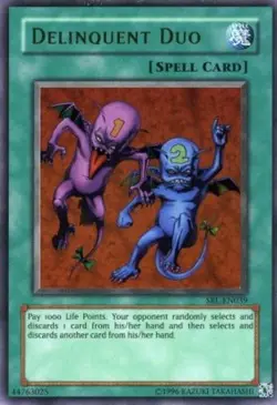 Yugioh! MP Delinquent Duo - SRL-039 - Ultra Rare - Unlimited Edition Moderately - Image 1