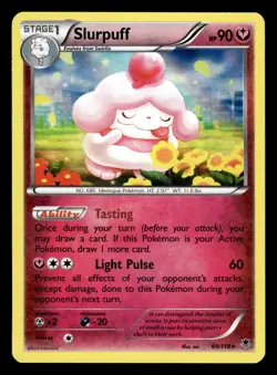 Slurpuff 69/119 Holo Rare XY Phantom Forces Pokemon Card - Image 1
