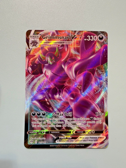 Grimmsnarl Vmax Full Art Holo Pokemon Card 115 Darkness Ablaze Illustration Rare - Image 1
