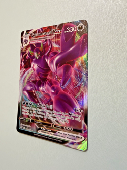 Grimmsnarl Vmax Full Art Holo Pokemon Card 115 Darkness Ablaze Illustration Rare - Image 4