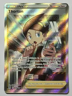Thorton 195/196 (NM) Ultra Rare Sword & Shield: Lost Origin 2022 Pokemon Card - Image 1