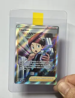 Thorton 195/196 (NM) Ultra Rare Sword & Shield: Lost Origin 2022 Pokemon Card - Image 3