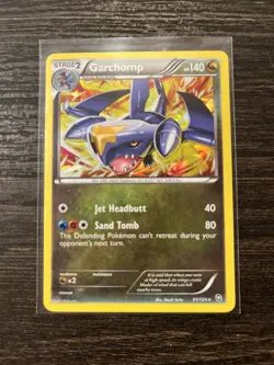 Garchomp 91/124 Dragons Exalted Cosmos Holo Rare Pokemon Card NM - Image 1