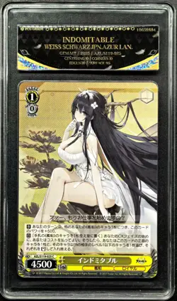 2025 Weiss Schwarz Cards JPN. Azur Lane Indomitable S119-025 PCG 10 GEM-MT - Image 1
