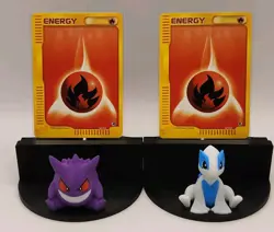 2 x 2002 Pokemon TCG Fire Energy Card 161/165 Expedition Base Set E-Reader LP - Image 1