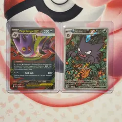 Haunter 027 Promo + Mega Gengar ex 056/094 - Box Fresh - Pokemon Card Lot #872 - Image 1