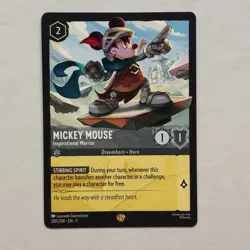 Mickey Mouse 200/204 Disney Lorcana Archazia's Island Regular Legendary Card NM - Image 1