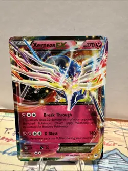 Pokemon Xerneas EX Black Star Promo TCG Card XY07 - Image 1