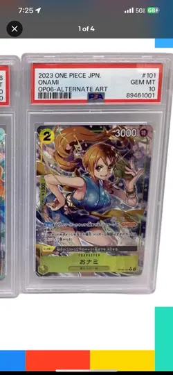 PSA Graded Card Lot-One Piece, Pokemon, Union Arena (Luffy, Nami,Tyranitar,More - Image 4